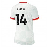 Maglia Calcio Liverpool Federico Chiesa #14 Terza Divisa Donna 2024-25 Manica Corta